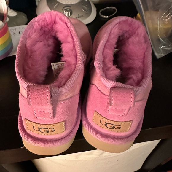 UGG Pink suede Winter Boots - Picture 2 of 5